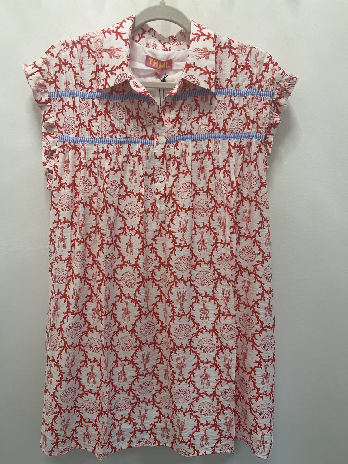 Thml - Lobster & Shell Print Mini Dress