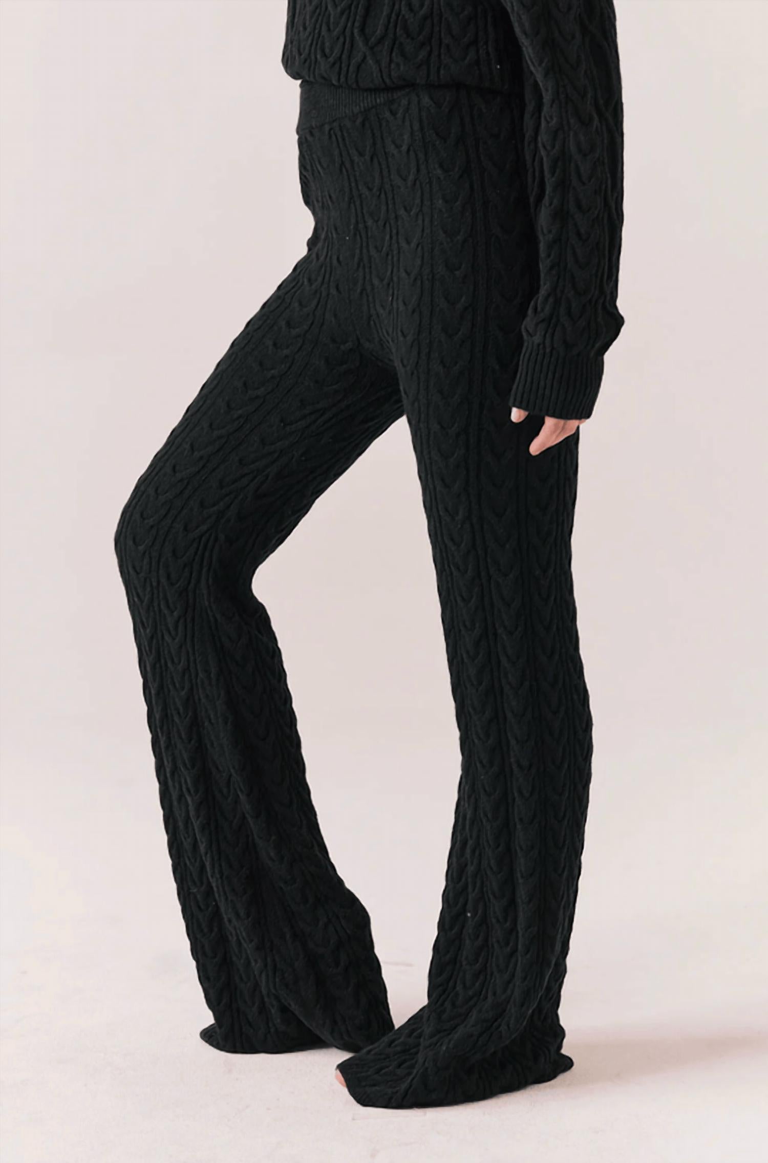 Chaser - Women's Rhym Cable Knit Pant