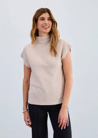Fdj - mock neck top