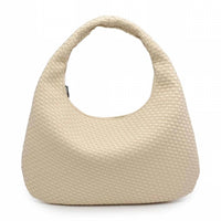 Sol And Selene - Women's Dream Large Woven Neoprene Hobo Bag