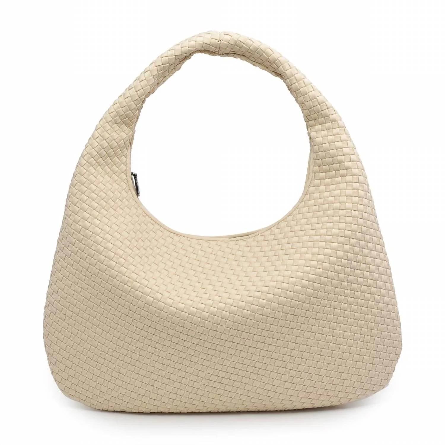 Sol And Selene - Women's Dream Large Woven Neoprene Hobo Bag