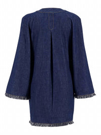 Zimmermann - Rhiannon Fringe Denim Mini Dress