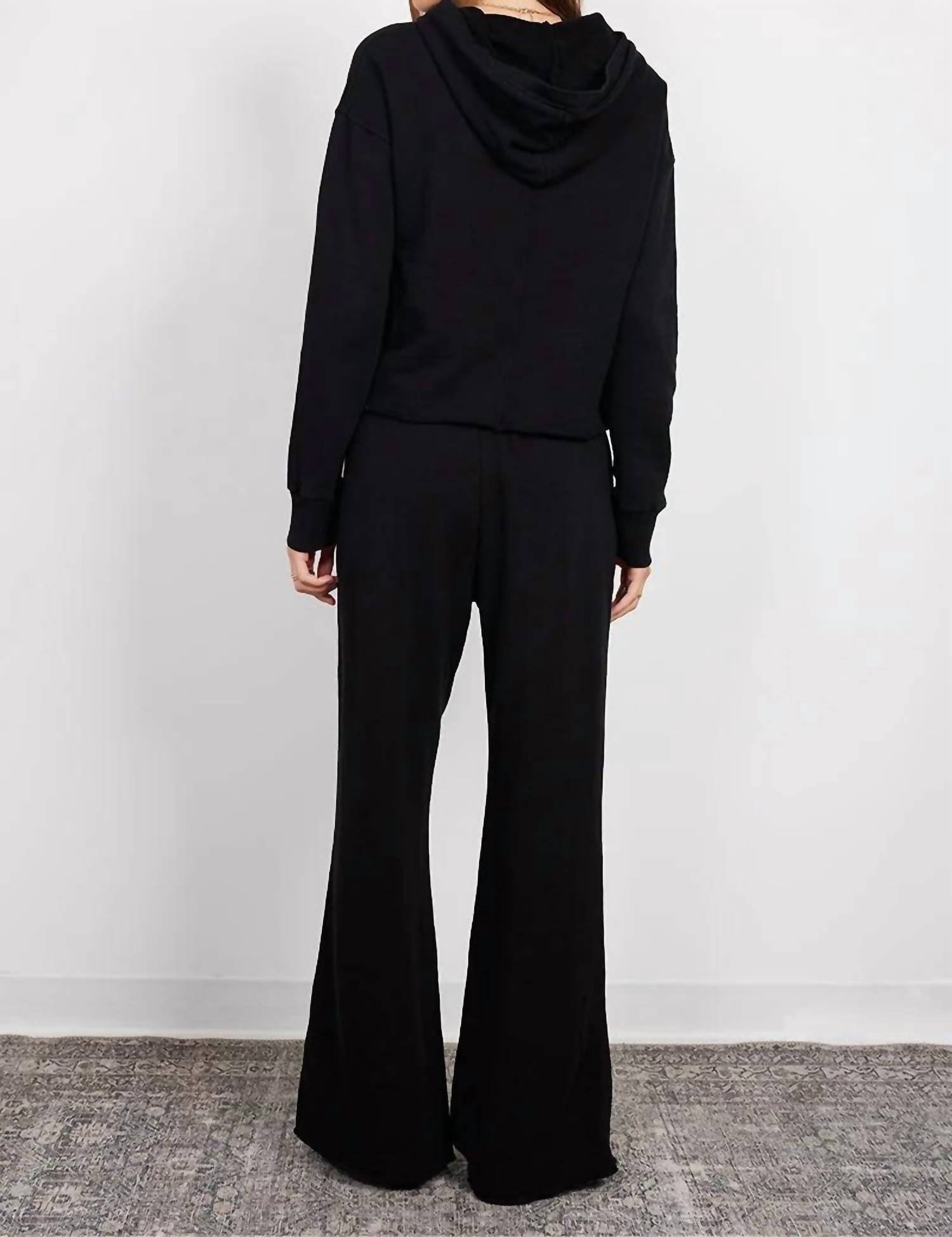 Bobi - Flared Drawstring Pant