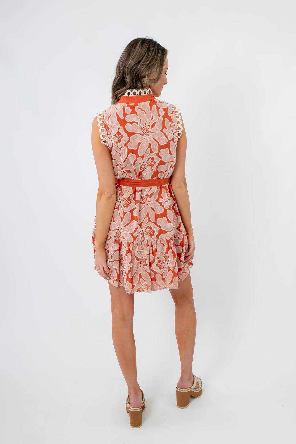 Entro - Paloma Please Appliqué Sleeveless Dress