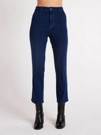 Bella Dahl - Fiona Pintuck Straight Leg Crop Jean