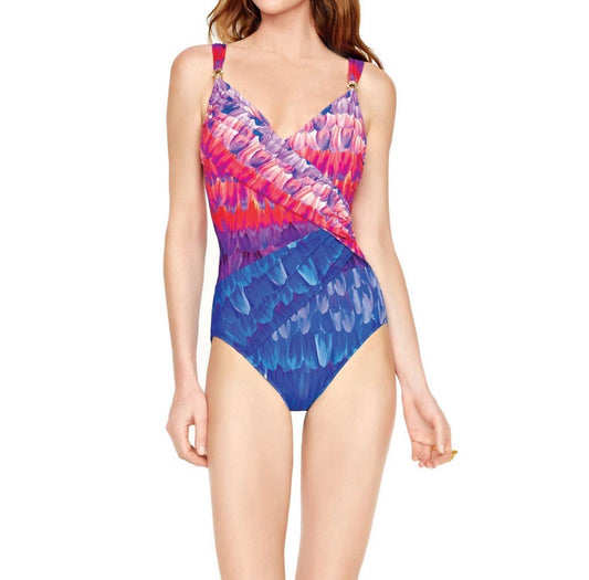 Gottex - Petals Surplice One Piece Swimsuit