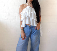 Pretty Garbage - The Bori Frill Halter Top