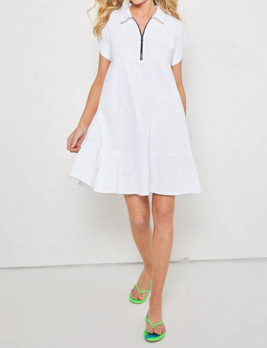 Lisa Todd - Courtside Peplum Mini Dress