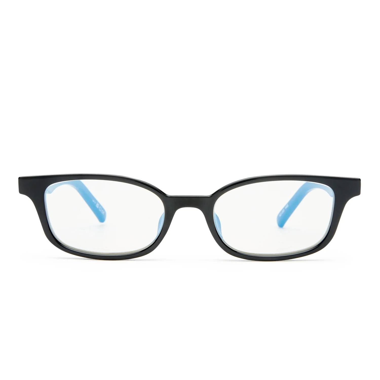 Le Specs - Women's Echelon Rectangle Small Blue Light Glasses