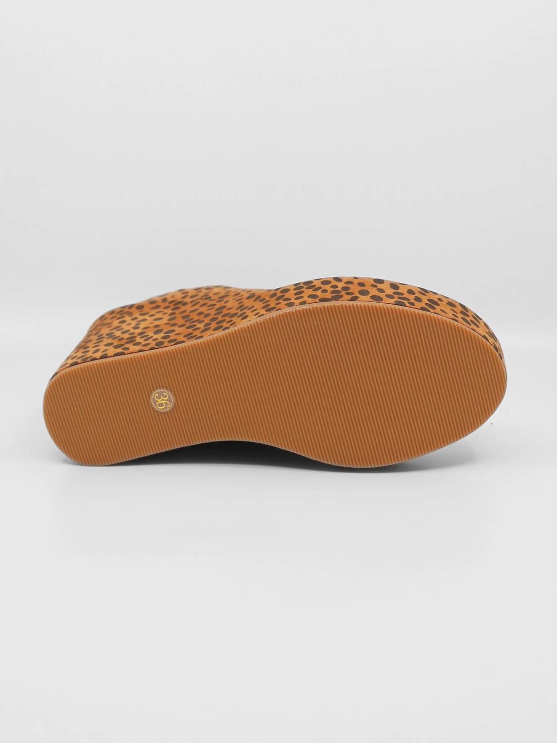 Antelope - Women's Brooklyn Leopard Print Platform Wedge Sandals