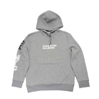 Calvin Klein - Men's Long Sleeve Nyc Triple Logo Crew Neck Hoodie