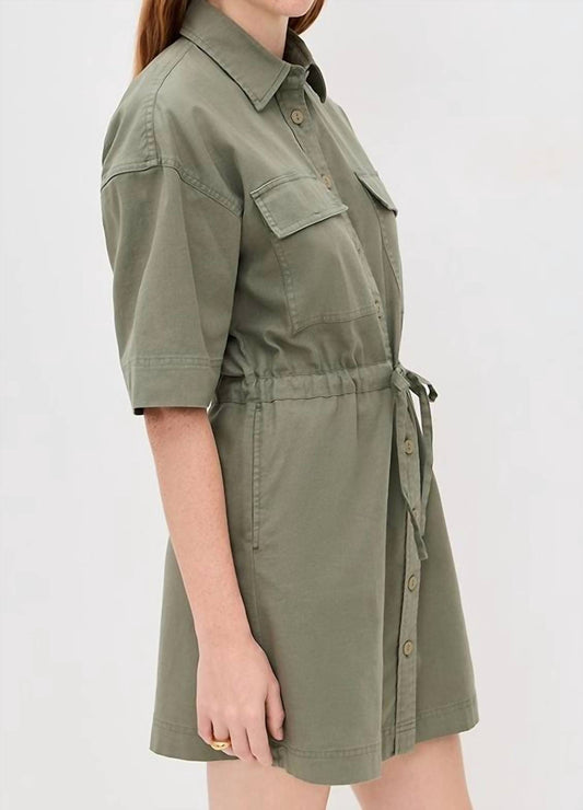 Faherty - Utility Twill Mini Shirtdress