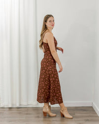 Saltwater Luxe - Button Front Midi Dress