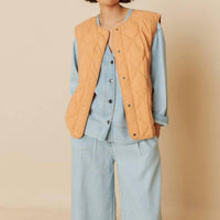 Indi & Cold - Padded With Snaps Vest
