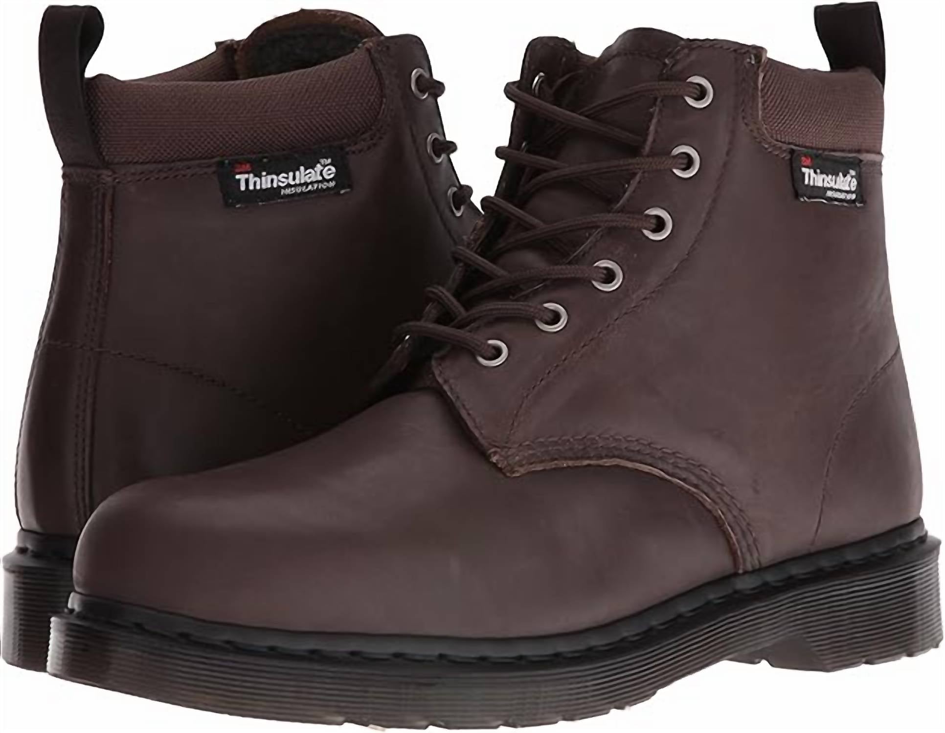 Dr. Martens Unisex Laredo Thinsulate Vintage Boots in dark brown - men's boots - view 5