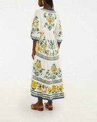 Farm Rio - EMILY FLORAL TAPESTRY MAXI DRESS