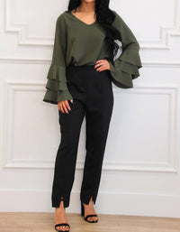Do+Be - Deleon Split Hem Pants