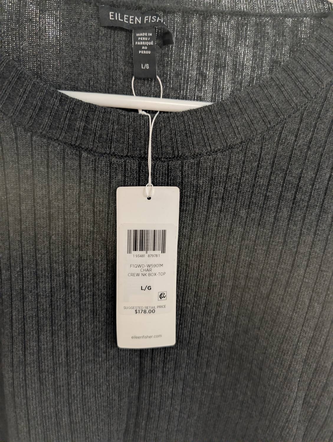 Eileen Fisher - WOMEN'S CREW NECK BOX TOP
