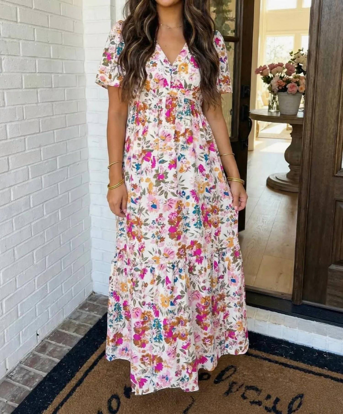 La Society - Whimsy Wildflower Maxi Dress