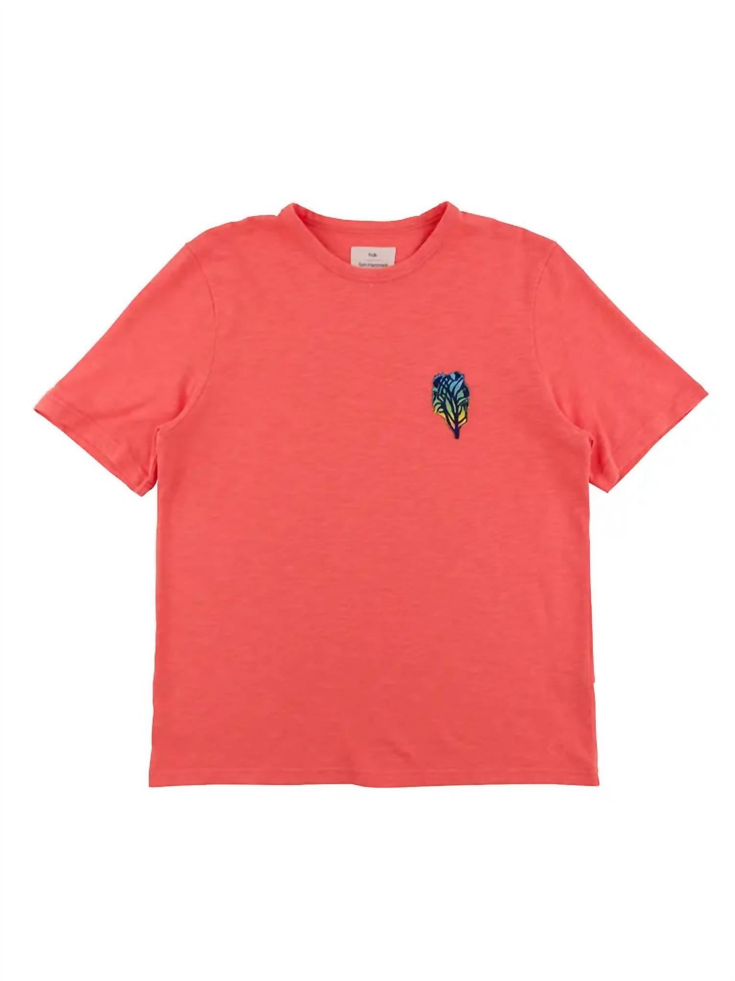 Folk - Tom Hammick Slub Embroidered Tee