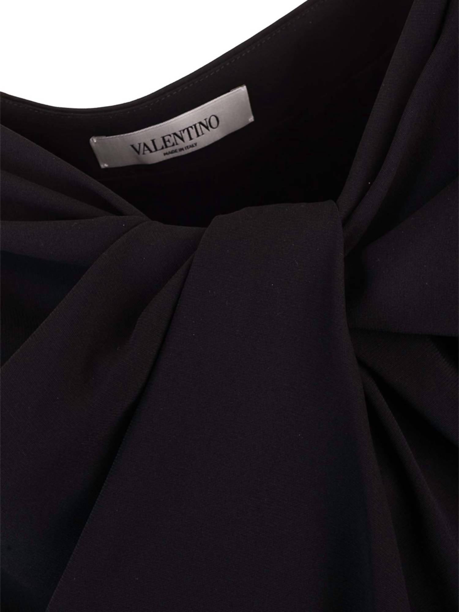 Valentino - Women's Knotted Stretch Silk Skirt