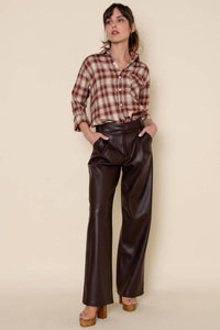 Fore Collection - Calabria Vegan Leather Pant