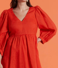Tyler Boe - Eva Solid Linen Dress