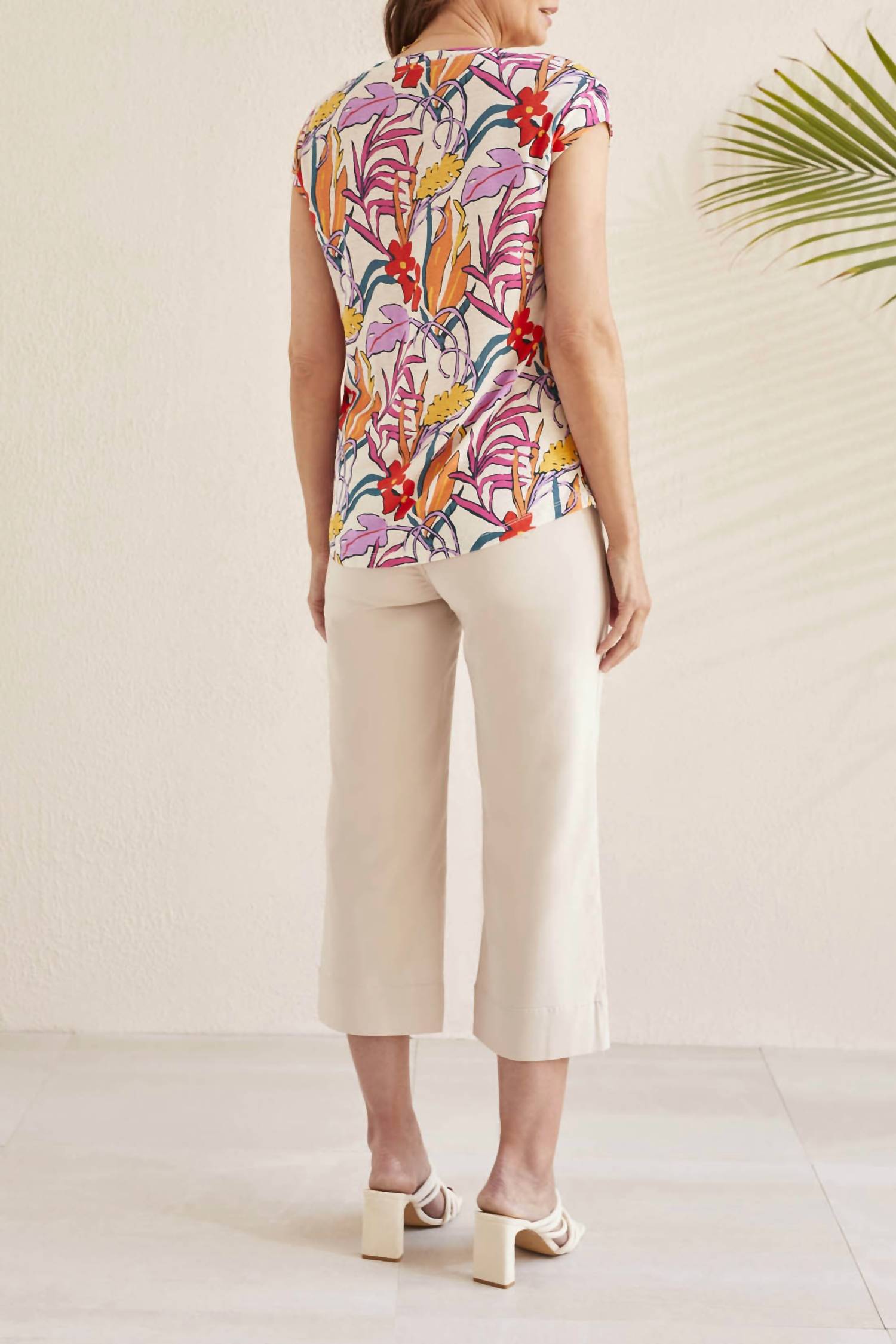 Tribal - Trendy V-neck Top