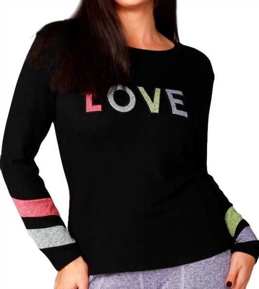 Multi LOVE Crew Top