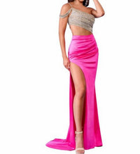 Rachel Allan - One Shoulder Cutout Dress