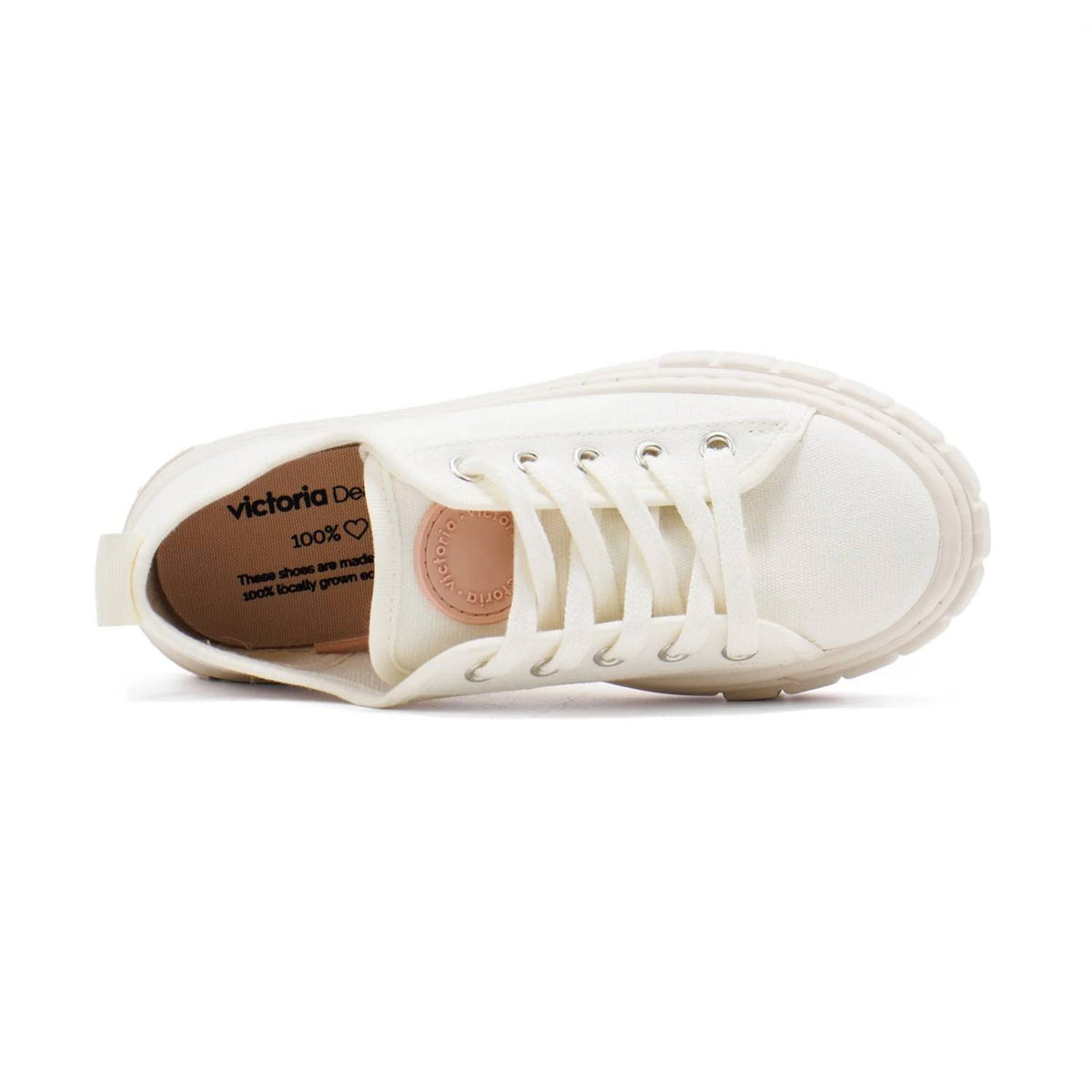 Victoria - Girls' Abril Canvas Platform Sneakers