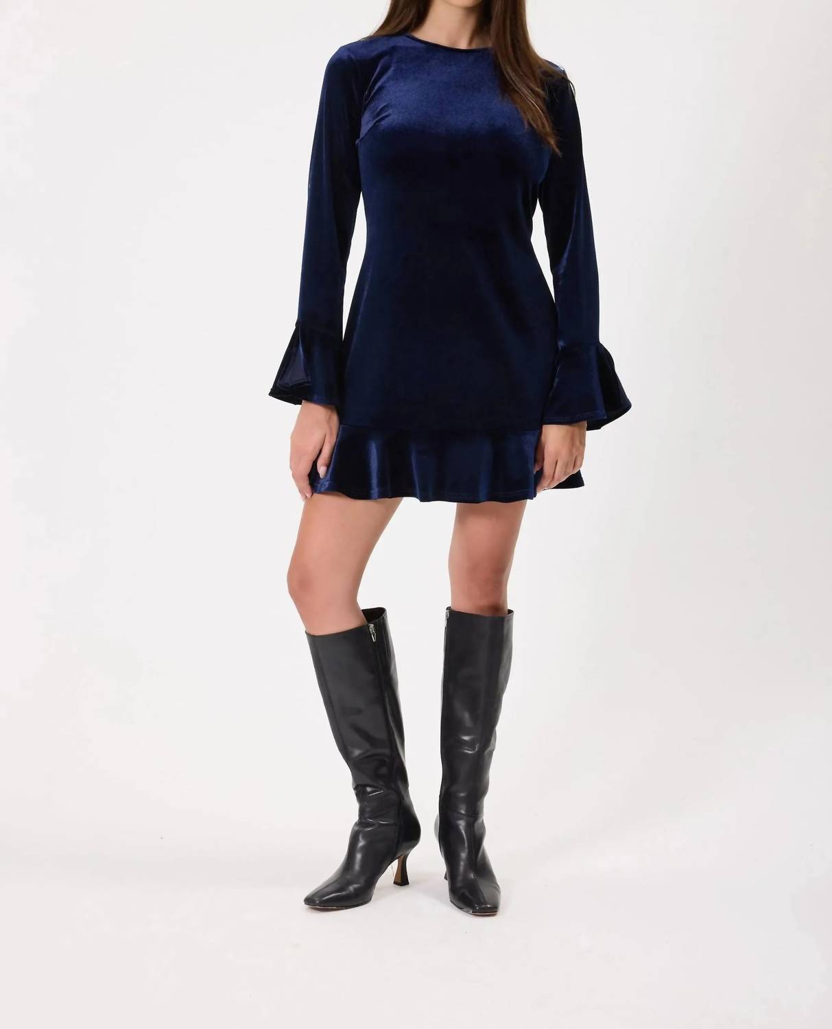 Kylie Paige - Leslie Velvet Mini Dress