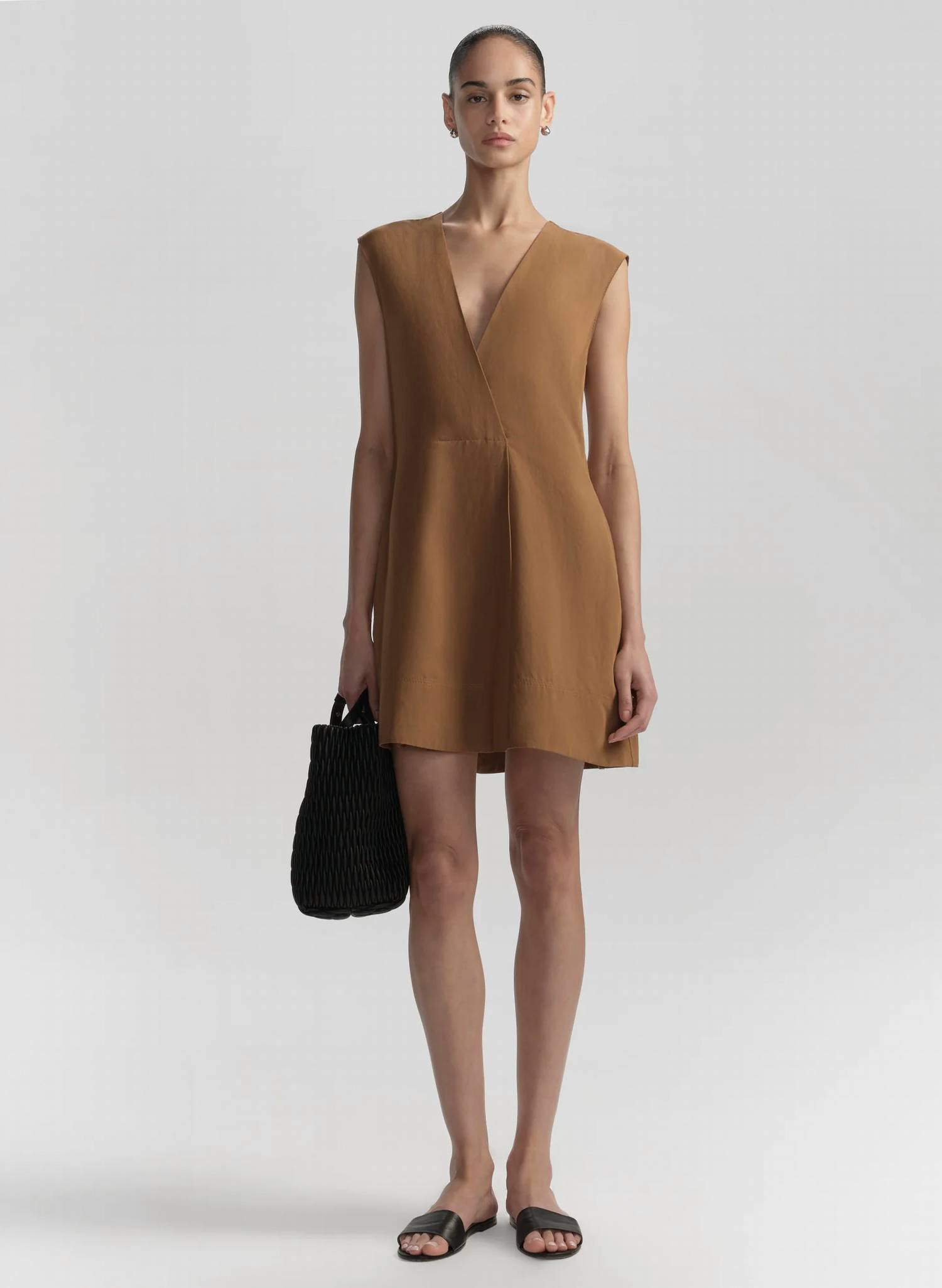 A.L.C. - Wade Relaxed Linen Mini Dress