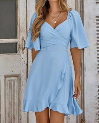 Elings - Regina Ruffle Trim Dress