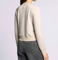 Thread & Supply Monica Cardigan in heather stucco - women's cardigan - view 4