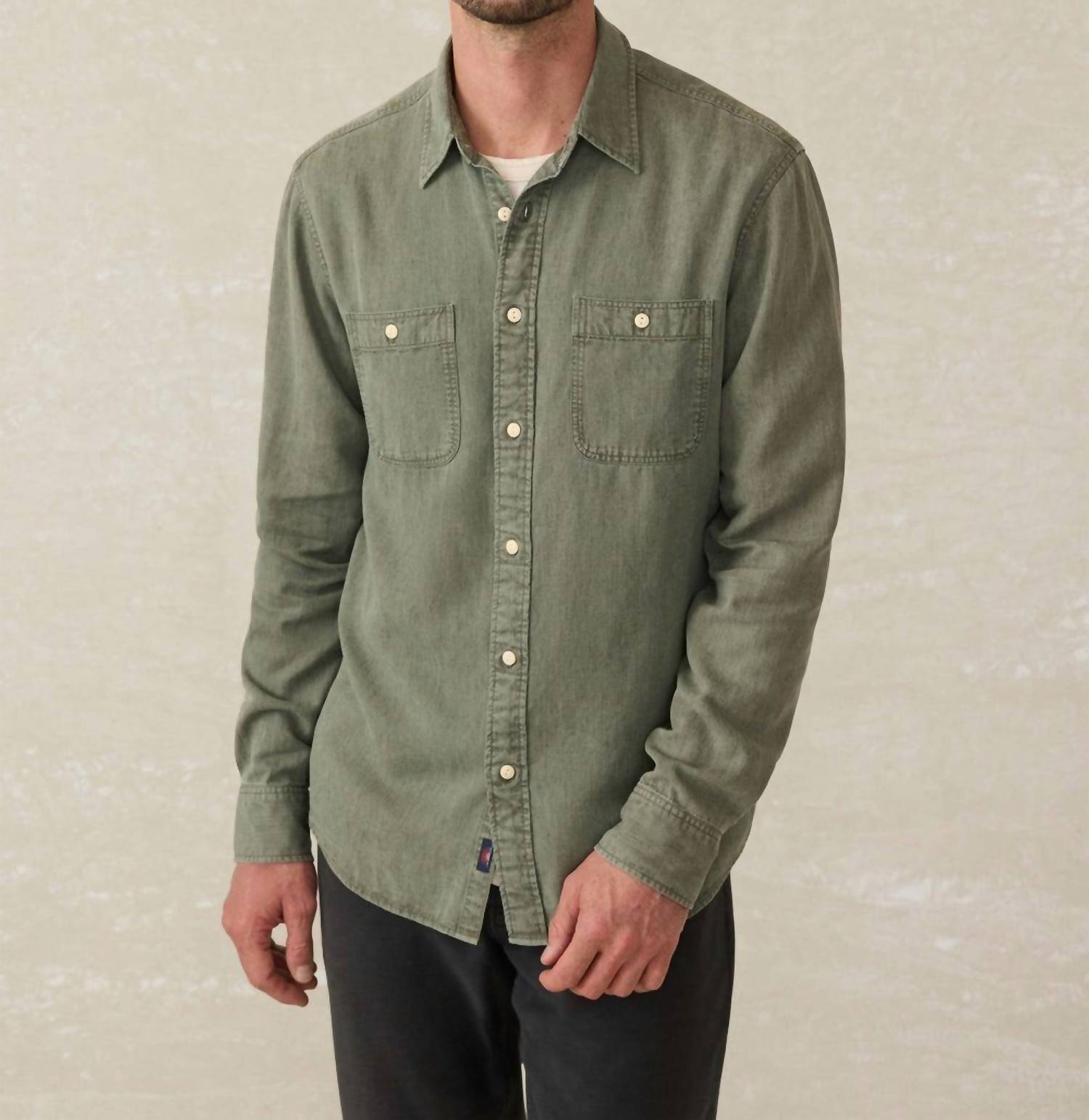 Faherty - Tried & True Chambray Workshirt