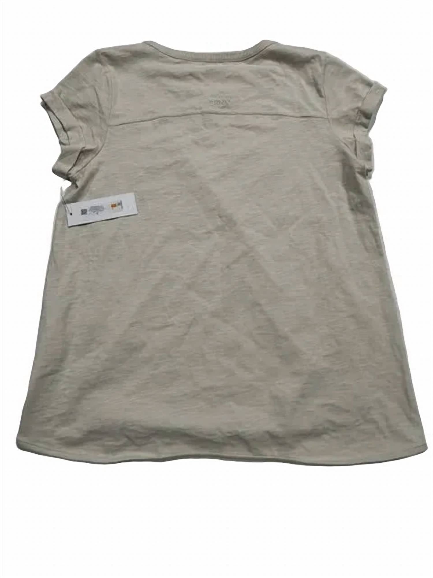 Dkny - Women's Sport V-inset Roll-sleeve T-shirt