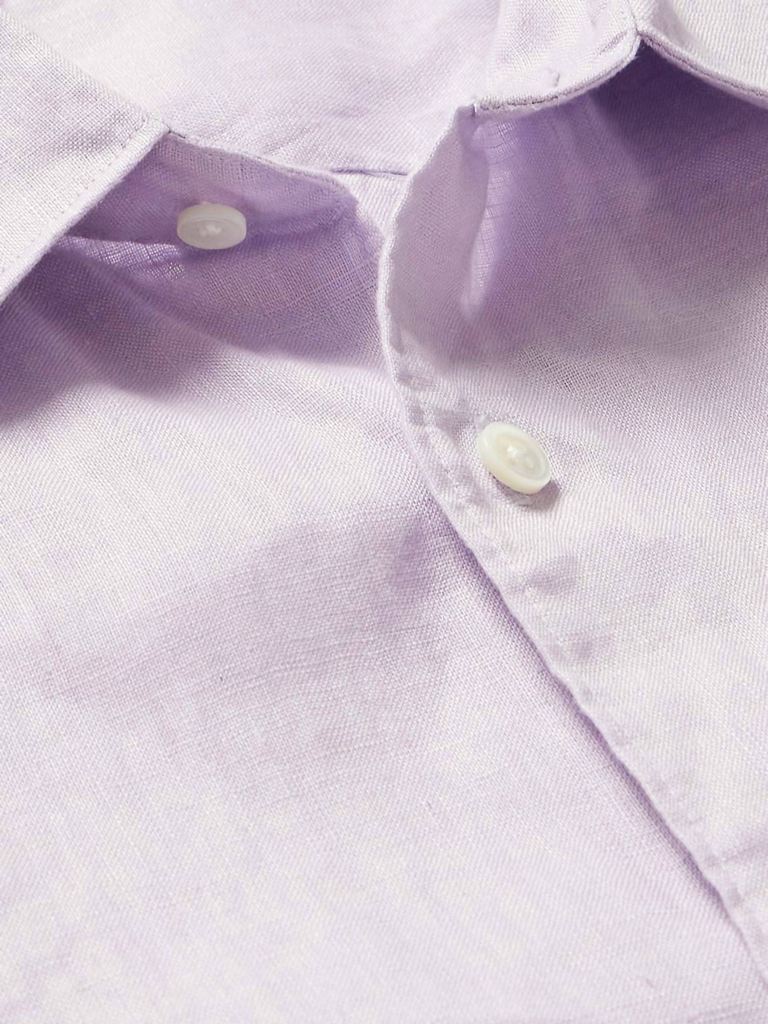 Theory - Irving Linen Button Down Shirt