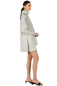 Before You - P. Cill Butter Modal Mock Neck Long Sleeve Top
