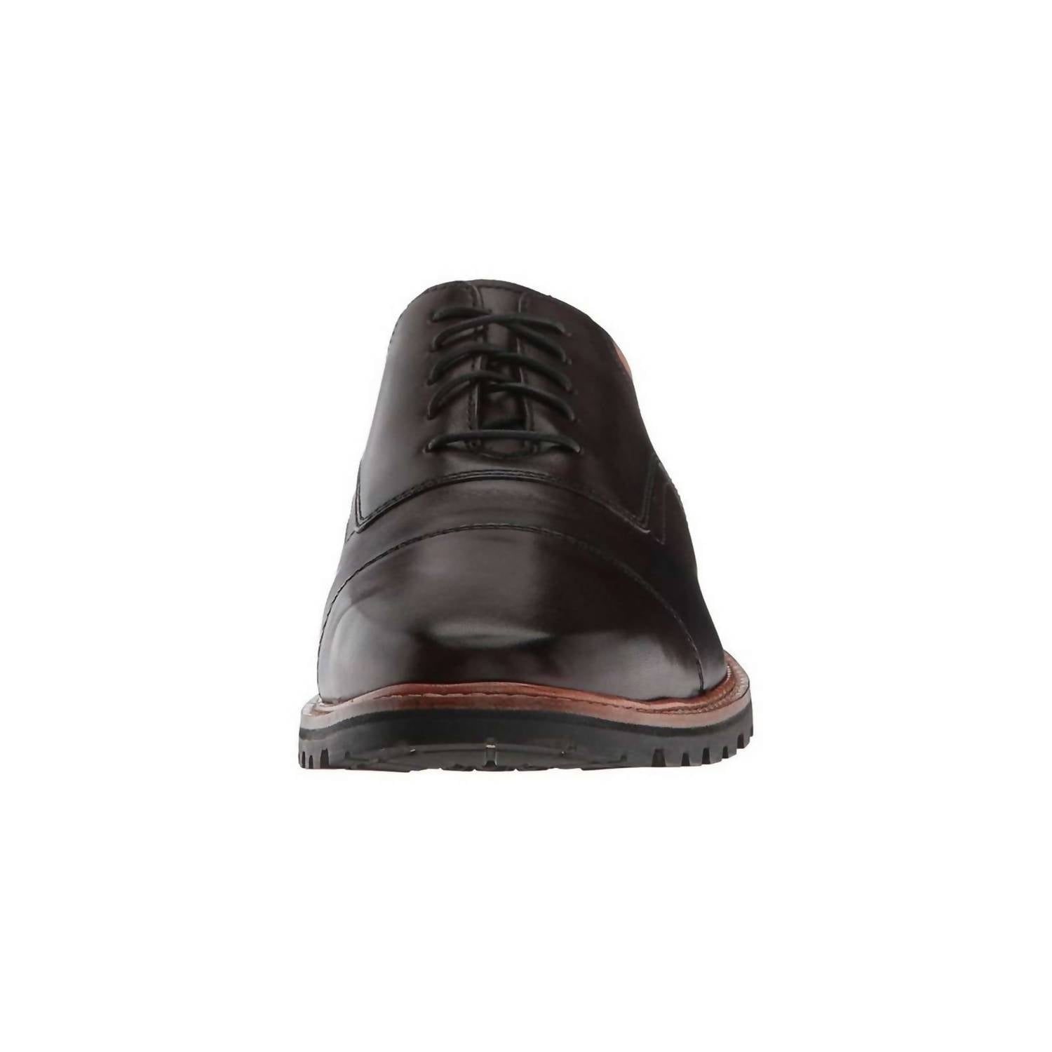 COLE HAAN Men's Raymond Grand Cap Toe Oxford Shoes in dark coffee - men's shoe - alternate view