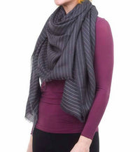 Blue Pacific Fashion - Tissue Stripe Scarf