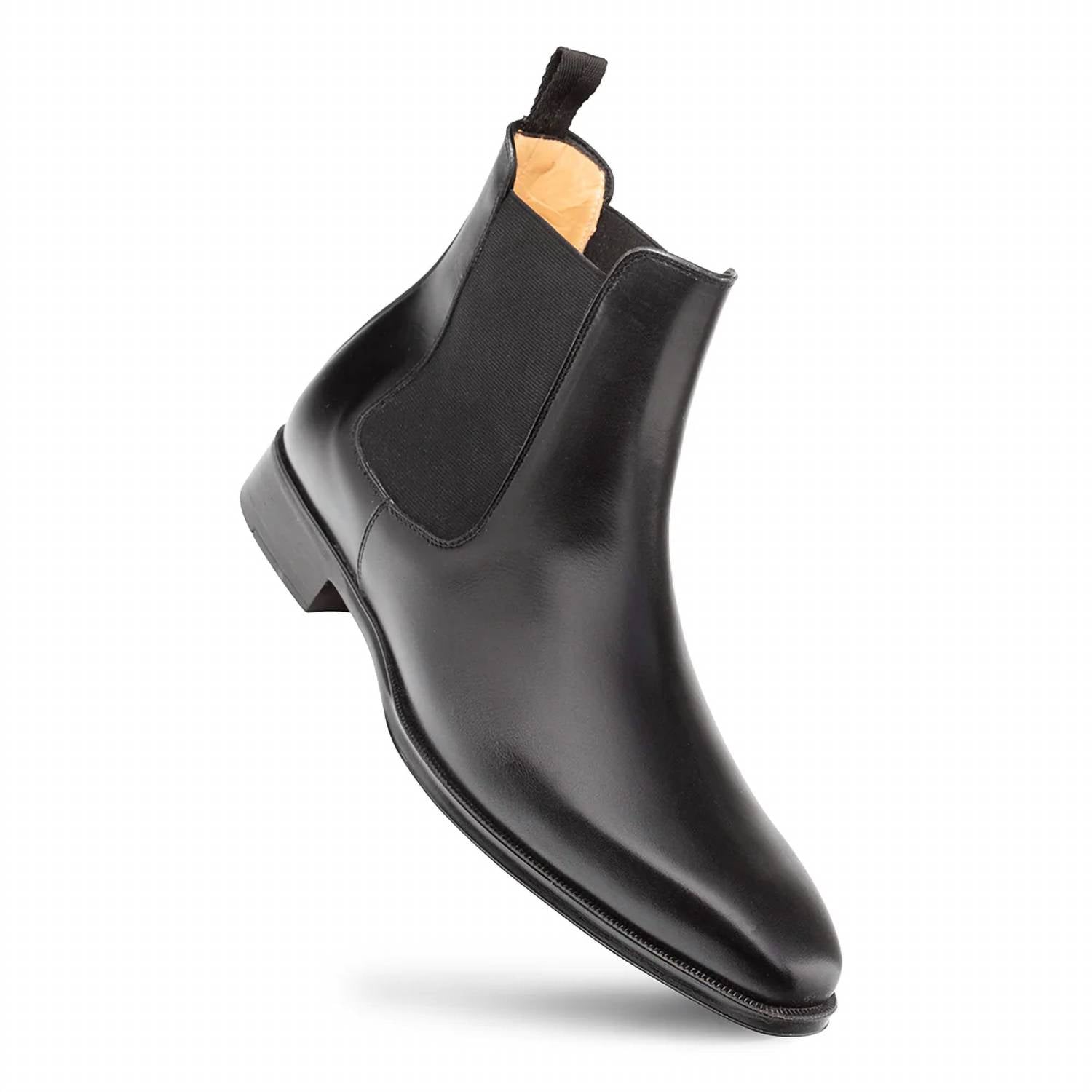 Mezlan Men's Cervantes Chelsea Boot in black - men's boots