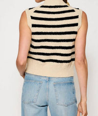 Line And Dot - Miri Striped Sweater Vest