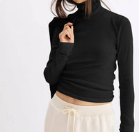 Arlo Mott - Clinton Long Sleeve Turtleneck Top