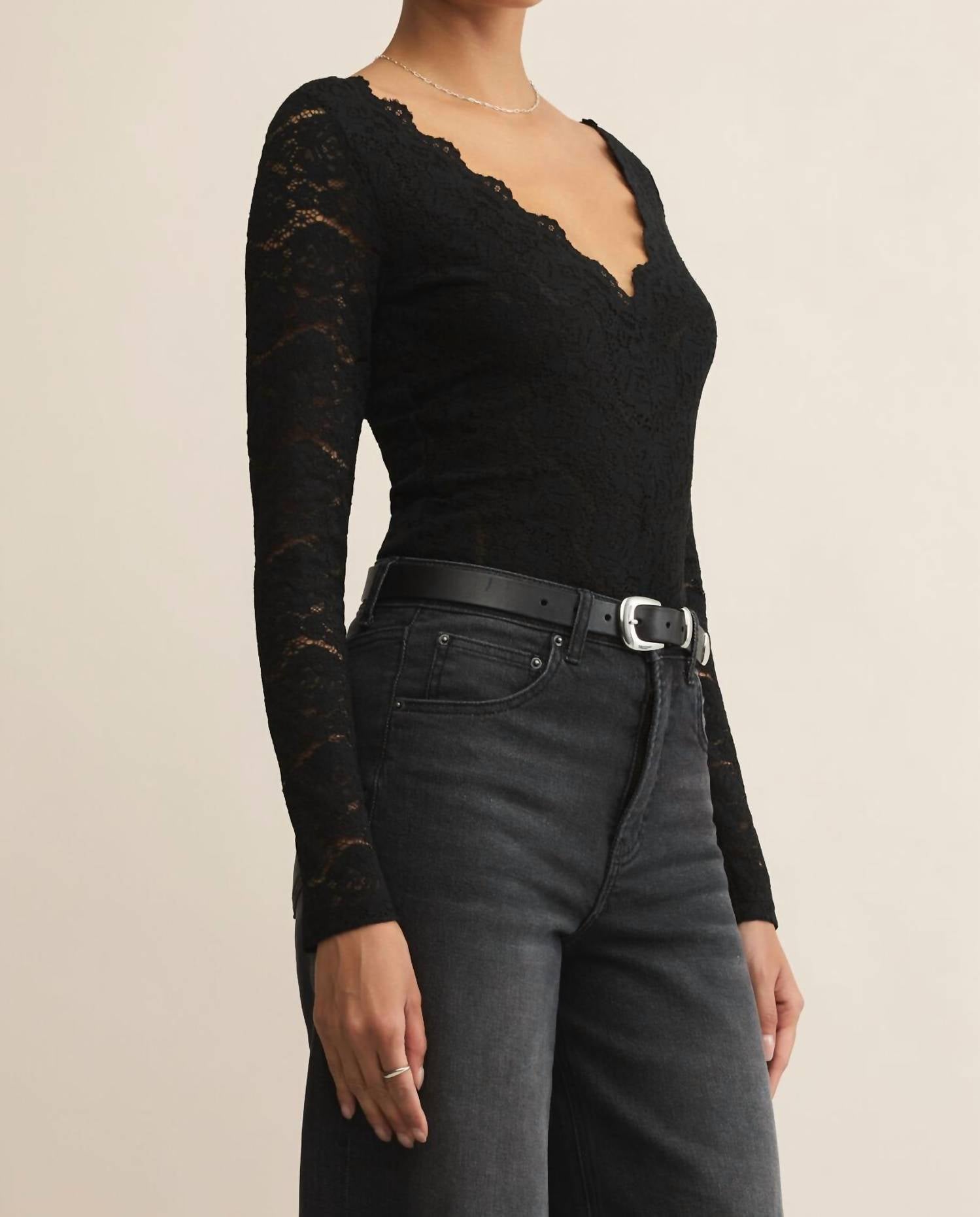 Z Supply - Nightfall Lace Bodysuit