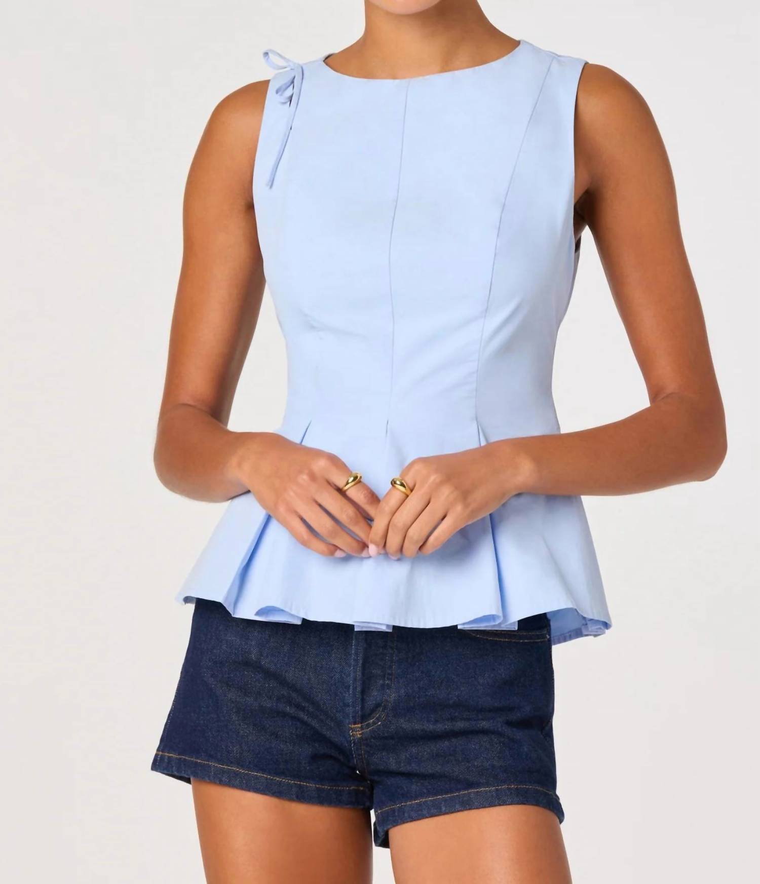 Astr - Kalish Peplum Top