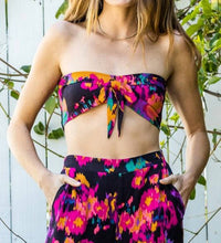 En Creme - Zadie Tie Front Tube Top