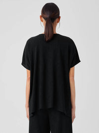 Eileen Fisher - V-neck Boxy Top