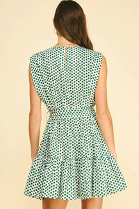 Pinch - Polka Dot Tiered Mini Dress