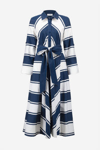 Joseph Ribkoff - Casual Striped Maxi Dress